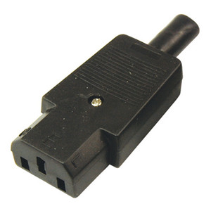 Штекер сетевой на шнур C13, (REXANT) 11-0004