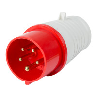 Вилка 015 переносная 3Р+РЕ+N 16А 380В IP44, REXANT (REXANT) 11-8902