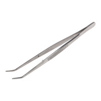 Пинцет изогнутый, узкий, 155 мм ПРОФИ (REXANT) 12-0355