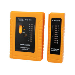 Тестер кабеля RJ-45+RJ-11 468 (ProConnect) 12-1006-4