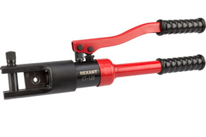 Пресс гидравлический CT-120 для наконечников 10-120 кв мм (REXANT) 12-3062