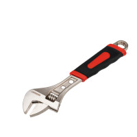 Ключ разводной 250 мм никелированный, двухкомпонентная рукоятка (REXANT) 12-4674