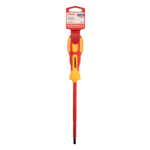 Отвертка шлицевая диэлектрическая SL6x150 мм (REXANT) 12-4714