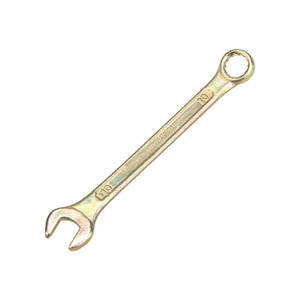 Ключ комбинированный 10 мм, желтый цинк (REXANT) 12-5805-2