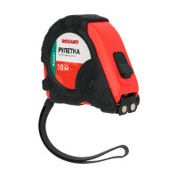 Рулетка измерительная прорезиненный корпус, магнитная , 10 м х 25 мм (REXANT) 12-9017