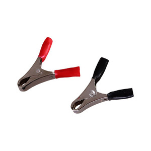 Зажим крокодил, длина 50 мм, ток 10A, 2 шт., пакет БОПП, (REXANT) 16-0012-9