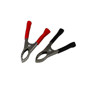 Зажим крокодил, длина 75 мм, ток 30A, 2 шт., пакет БОПП, (REXANT) 16-0015-9