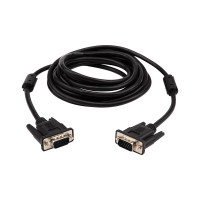 Кабель VGA - VGA с ферритами, 1.8 м., черный (REXANT) 17-5503-6