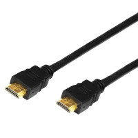 Кабель HDMI - HDMI 1.4,  5м., черный GOLD (REXANT) 17-6206