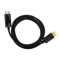 Кабель DisplayPort - HDMI, 1.8 м., черный (REXANT) 17-6502