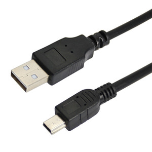 Кабель mini USB - USB A, 0.2м., черный, (REXANT) 18-1131-2