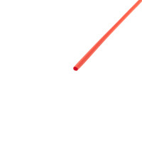 Термоусаживаемая трубка 3,0 1,5 мм, красная, упаковка 50 шт. по 1 м, REXANT (REXANT) 20-3004