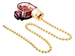 Выключатель для настенного светильника с цепочкой 270 мм ''Gold'' (REXANT) 32-0102