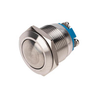 Кнопка антивандальная 19 Б/Фикс (2с винт) OFF-(ON)сфера (REXANT) 36-3410