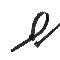 Хомут-стяжка кабельная нейлоновая PROconnect 150x2,5 мм, черная, 100 шт (ProConnect) 57-0151