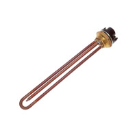 ТЭН элемент нагревательный для бойлера RDT 1.5 кВт фланец М6 42 мм с терморегулятором 80 градусов и прокладкой (REXANT) 70-0317-1