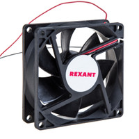 Вентилятор RQD 8025MS 12V DC, (REXANT) 72-5080