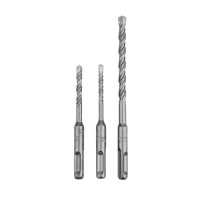 Набор буров по бетону 5х110х50, 6х110х50, 8х160х100 мм,  SDS-plus (Kranz) KR-91-0404