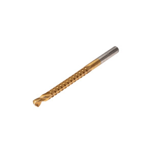 Сверло-фреза по металлу 6 мм, HSS, титан, цилиндрический хвостовик (Kranz) KR-91-0583