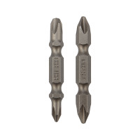 Мини-набор бит двусторонних PH2xPH2, PH1xPH3-50 мм (упак - 2 шт) (Kranz) KR-92-0452