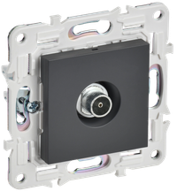 SKANDY Розетка TV оконечная SK-A12T титан IEK (IEK) SK-A10-O-K48