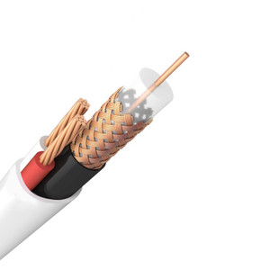 Кабель видеонаблюдения КВК-В-2 2х0.75мм (Cu/ССA) 200м белый CADENA SOFT (Cadena) KVK-V2-2x0.75SOFT