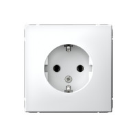 ARTGALLERY розетка с заземлением, 16А, механизм, белый (Systeme Electric) GAL000143