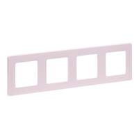 Рамка 4-местная розовый INSPIRIA (IEK) 673964