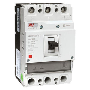 Выключатель автоматический AV POWER-1/3 100А 35кА TR (EKF) mccb-13-100-TR-av