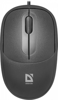 Мышь Datum MS-980 оптическая, 3 кнопки, 1000 dpi, черный (Defender) 52980