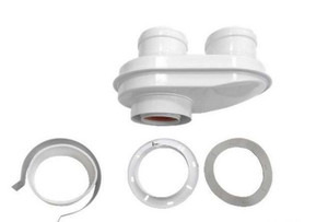 Адаптер для подключения раздельных труб только для котлов ECO Classic / ECO Nova (Baxi) MT71413620