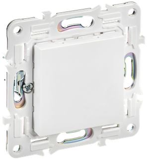 SKANDY Заглушка с суппортом SK-C01W арктический белый IEK (IEK) SK-PL10-K01