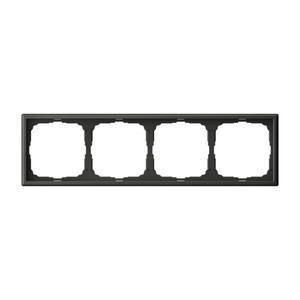 ARTGALLERY рамка 4-постовая, универсальная, базальт (Systeme Electric) GAL001404