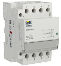 Контактор модульный KMR 40А 230В AC 4НО (IEK) AR-KMR10-040-40-230