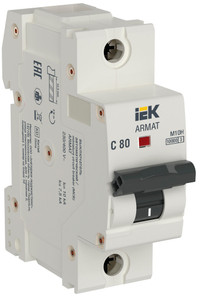 ARMAT Автоматический выключатель M10H 1P C 80A IEK (IEK) AR-M10H-1-C080