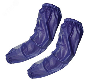 Нарукавник химостойкий из ПВХ, толщина 0,20 мм, длина 460 мм, синие ArmProtect ПВХ (Азбука Защиты) 4620207782026