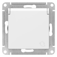 ATLASDESIGN РОЗЕТКА с заземл. со шторками с крышкой, 16А, IP20, механизм, ЛОТОС (Systeme Electric) ATN001346