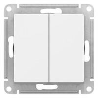 ATLASDESIGN 2-клавишный ПЕРЕКЛЮЧАТЕЛЬ, сх.6/2, 10АХ, механизм, ЛОТОС (Systeme Electric) ATN001365