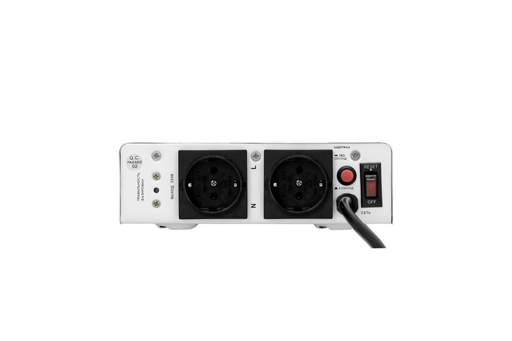Стабилизатор напряжения для газового котла  2 кВА (SMARTWATT) AVR BOILER 2000RW
