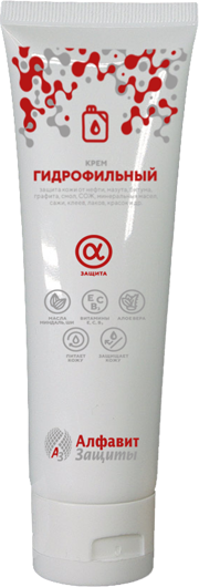 Защитный крем для кожи АЛЬФА ЗАЩИТА гидрофильного действия, туба 100 мл (Азбука Защиты) 4620207780046