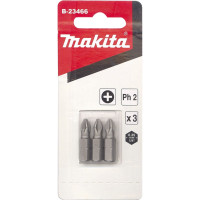 Насадка бита PH2, 25 мм, C-form, 3 шт. (Makita) B-23466