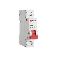 Выключатель нагрузки ВН-63N 1P 63А PROXIMA (EKF) S63163