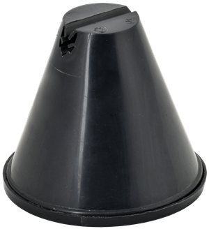 Держатель проводника круглого 8-10 мм для плоской кровли h 100 мм пластик с бет (IEK) ZDP80-70-6-18-100