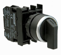 Переключатель 2-0-1 (1НО+1НО), с фиксацией в положении 1, серия B (250В AC, 4А), IP50 (EMAS) B101S31