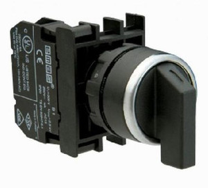 Переключатель 2-0-1 (1НО+1НО), с фиксацией в положении 1, серия B (250В AC, 4А), IP50 (EMAS) B101S31
