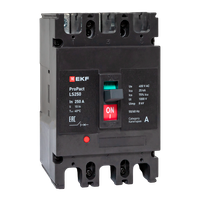 Выключатель автоматический LS250 25кА 3P 250А     ProPact (EKF) mccb-250-25-3-250-ls