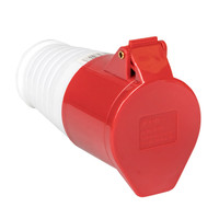 Розетка кабельная 32А 3Р+Е IP44 переносная 380В (EKF) ps-224-32-380
