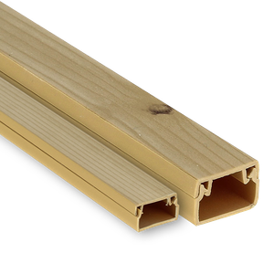 Канал кабельный под светлое дерево 60х40 (40м) PROxima (EKF) kk-60-40w