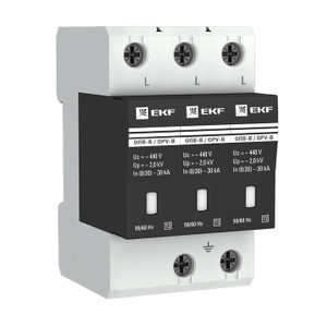 Ограничитель перенапряжений ОПВ-B 3P (EKF) opv-b3