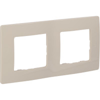 Рамка 2-местная слоновая кость ETIKA (IEK) 672512